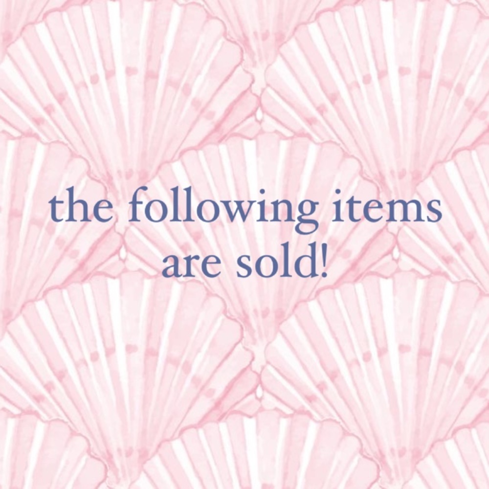 ☆Sold Items☆